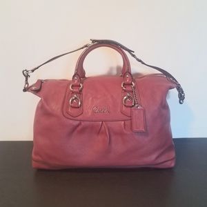 Coach Satchel Bag in Mauve